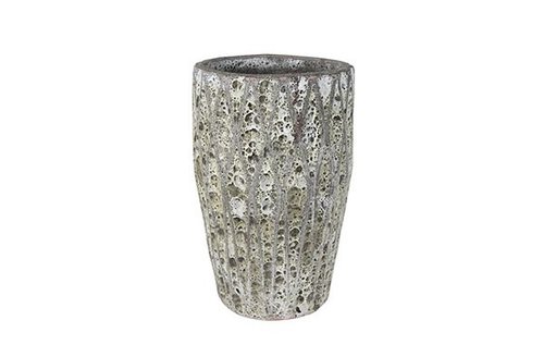 Pot hoog Nero earth D28 H47