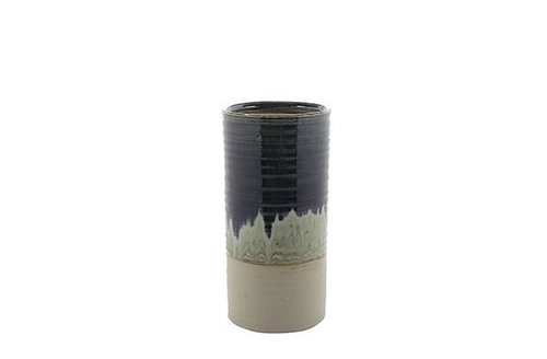 Pot hoog Nikkie blauw D12 H25