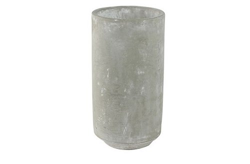 Pot hoog Saar cement D14 H27