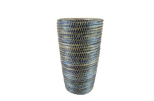Pot hoog Yasmijn blauw D29 H51