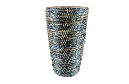 Pot hoog Yasmijn blauw D33 H56