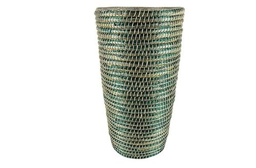 Pot hoog Yasmijn groen D38 H70