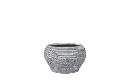 Pot Ina zwart D18 H12