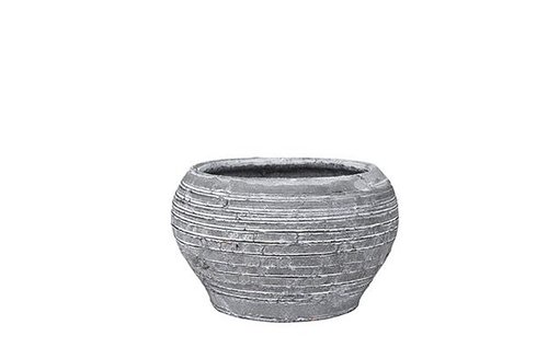 Pot Ina zwart D22 H14