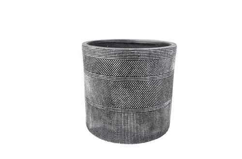Pot Inca antraciet D28 H26