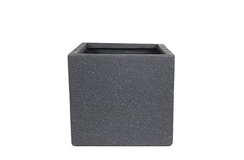 Pot Ivo zwart D28x28 H26
