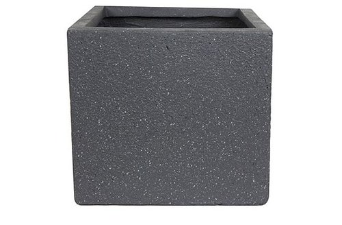 Pot Ivo zwart D52x52 H48
