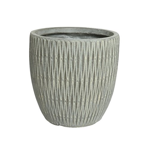 Pot James Grijs - Ø 31,5 x H 30,5 cm - afbeelding 1
