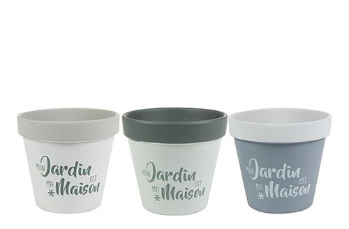Pot Jardin maison D15 H13 3ass