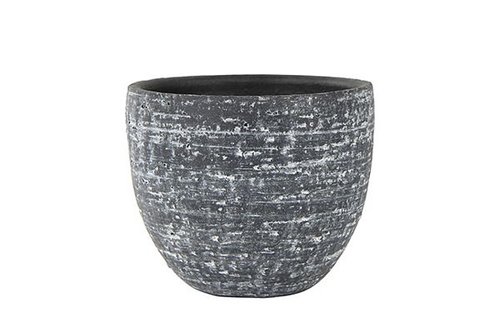 Pot Karlijn antraciet D22 H20