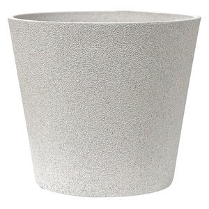Pot kunststof D 50 x H 44,5 cm mediterranean beige - afbeelding 1