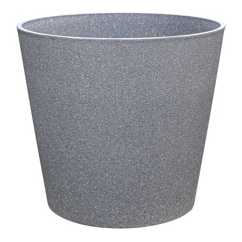 Pot kunststof D 50 x H 44,5 cm mediterranean grey - afbeelding 1
