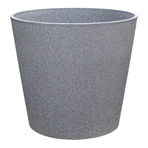 Pot kunststof D 50 x H 44,5 cm mediterranean grey - afbeelding 1