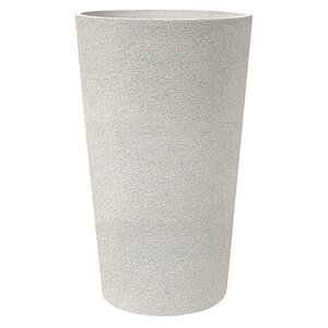 Pot kunststof hoog D 45,5 x H 76 cm mediterranean beige - afbeelding 1