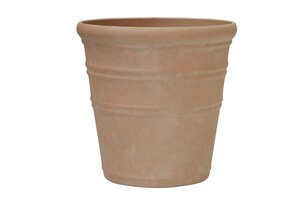 Pot Kunststof Ringen D 46 X H 46 cm Terracotta - afbeelding 1