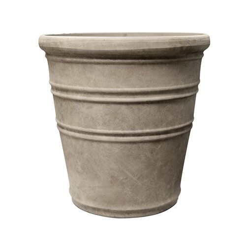 Pot kunststof rings D 46 x H 46 cm vintage clay