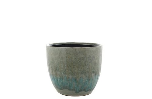 Pot Lara lichtblauw D17 H15