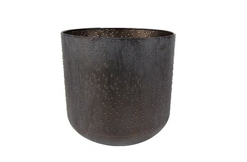 Pot Lian koper zwart D28 H27