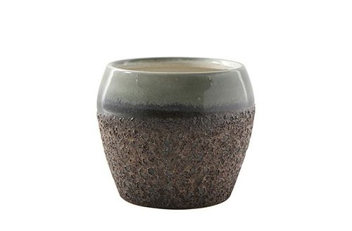 Pot Liza mint grey D17 H14
