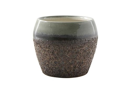 Pot Liza mint grey D19 H16