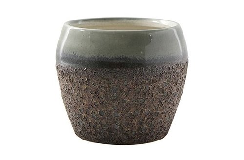 Pot Liza mint grey D21 H18