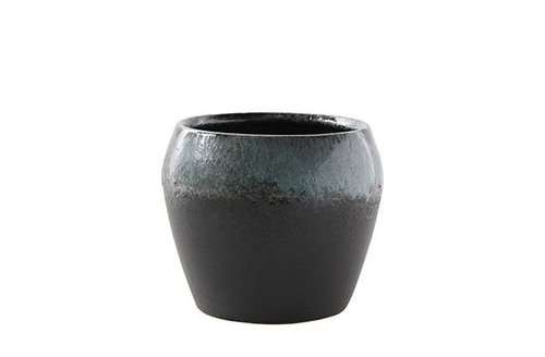 Pot Liza zwart blauw D15 H13