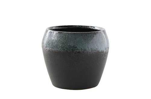 Pot Liza zwart blauw D17 H14