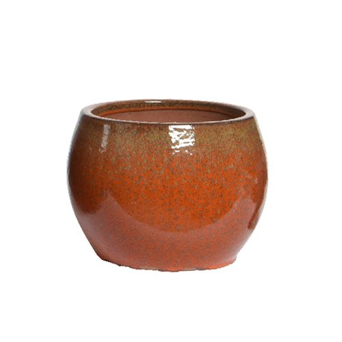 Pot Luca Oranje - Ø 31 x H 23 cm - afbeelding 1