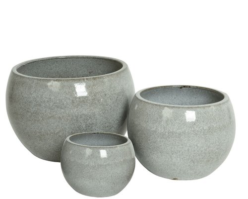 Pot Luca Wit - Ø 55 x H 38 cm - afbeelding 2
