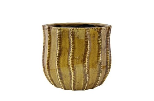 Pot Manon okergeel D18 H15