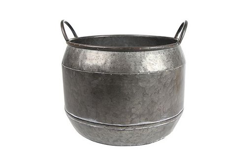 Pot Mason black D38 H25