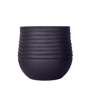 Pot Matt Black - D30x27cm - afbeelding 1