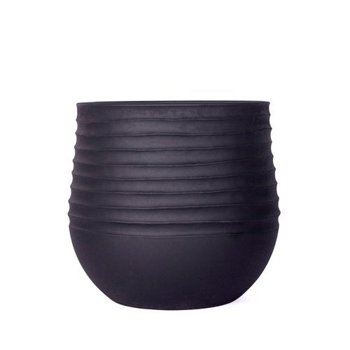 Pot Matt Black - D53x49cm - afbeelding 1