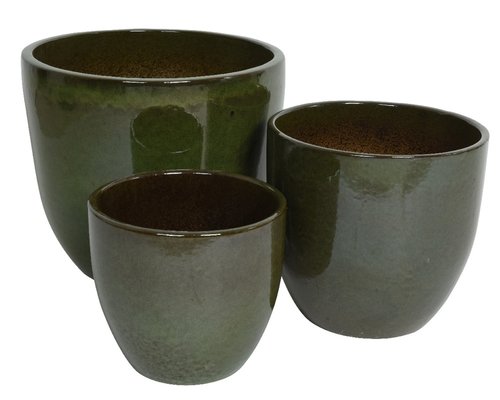 Pot Matteo Groen - Ø 27 x H 29 cm - afbeelding 3