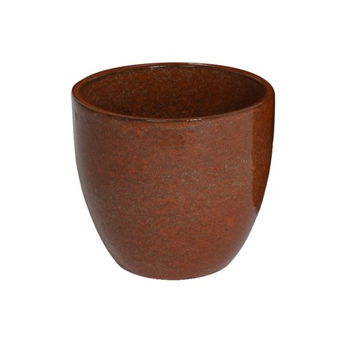 Pot Matteo Oranje - Ø 34 x H 35 cm - afbeelding 1
