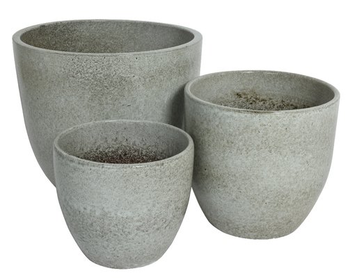 Pot Matteo Wit - Ø 34 x H 35 cm - afbeelding 3