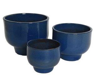 Pot Mila Blauw - Ø 50 x H 40 cm - afbeelding 3