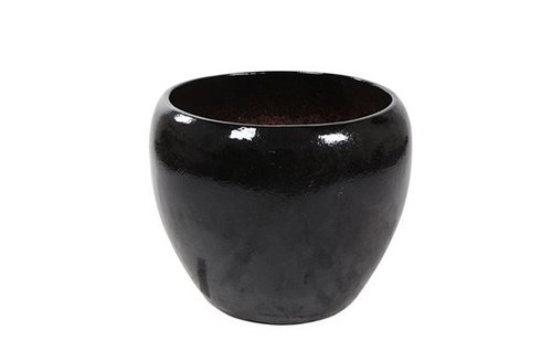 Pot Mystic metal black D32 H30