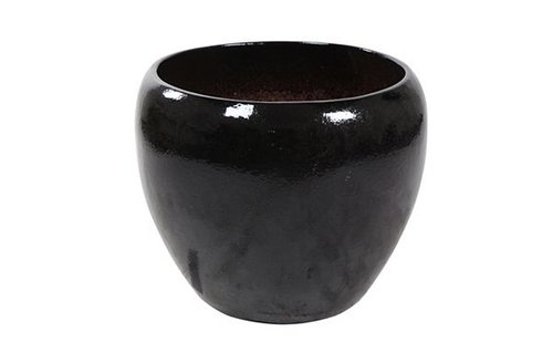 Pot Mystic metal black D43 H36