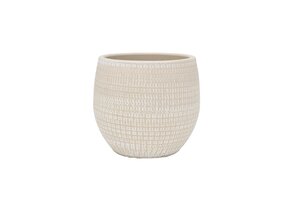 Pot Nagoya Creme - D 39 x H 36 cm