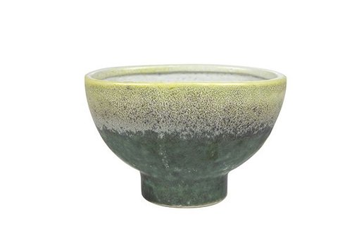 Pot Nancy witgroen D15x11 H10