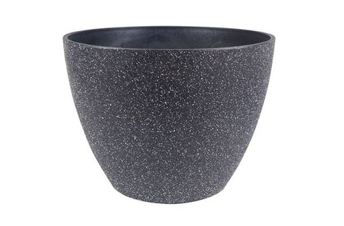 Pot Nova terrazzo black D36 H27