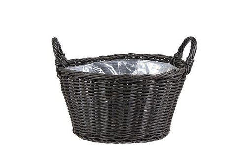 Pot Paula dark brown D33x28 H24
