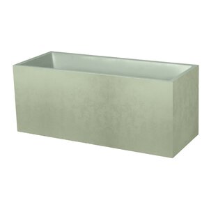 Pot rechthoek Basalt - 99,5x39,5x43,5cm Amandelgroen - afbeelding 2