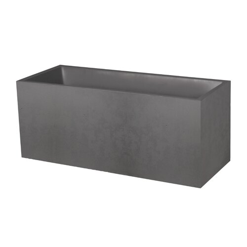 Pot rechthoek Basalt - 99,5x39,5x43,5cm Antraciet - afbeelding 2
