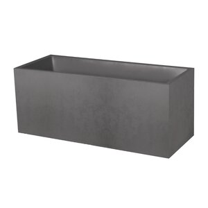 Pot rechthoek Basalt - 99,5x39,5x43,5cm Antraciet - afbeelding 2