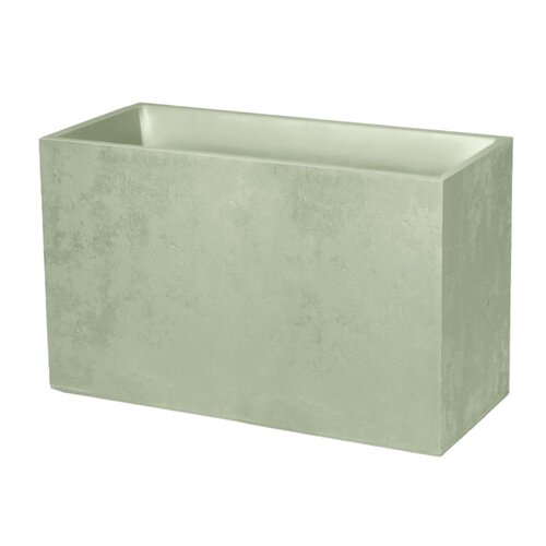 Pot rechthoek Basalt - 99,5x39,5x60cm Amandelgroen