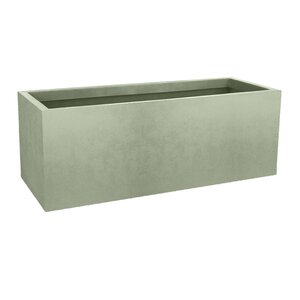 Pot rechthoek Basalt Up - 79,5x29,5x29,5cm Amandelgroen - afbeelding 2