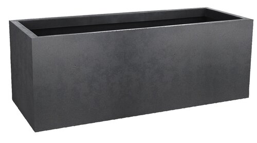 Pot rechthoek Basalt Up - 79,5x29,5x29,5cm Antraciet - afbeelding 1
