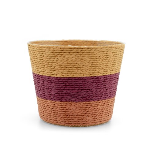 Pot Rope rond multi - D 13,5 x H 11 cm
